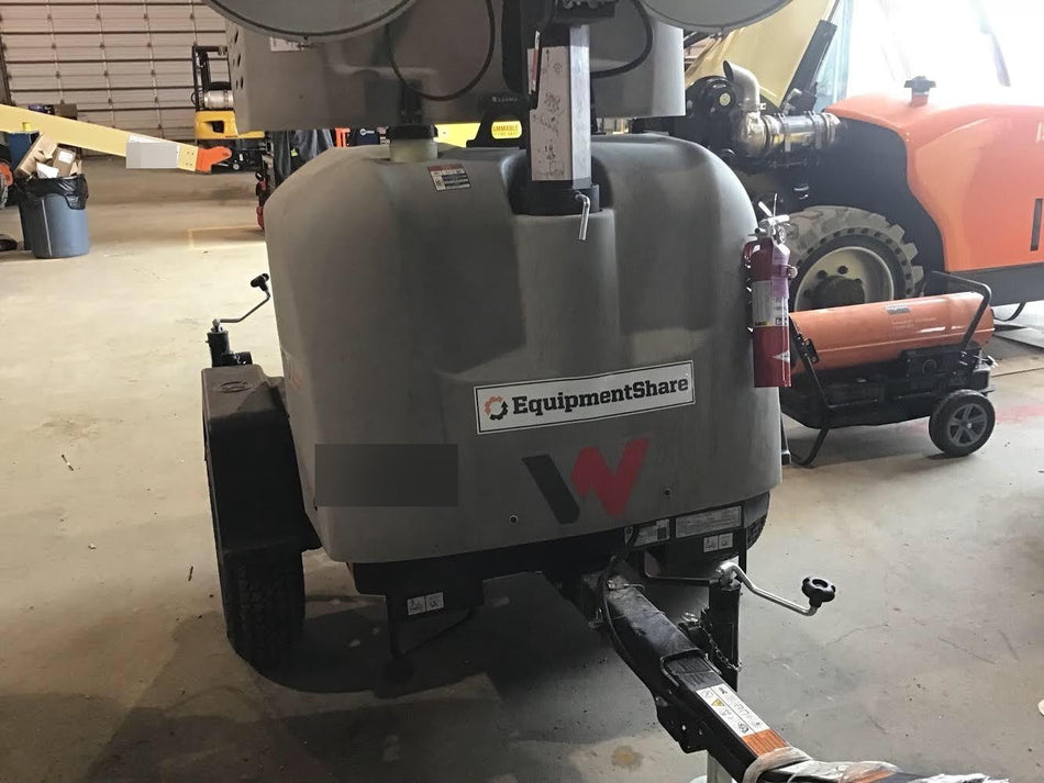 2019 Wacker Neuson LTV6L-MH Wacker Neuson LTV6L Mobile Light Tower w/Fuel Level Sensor Installed