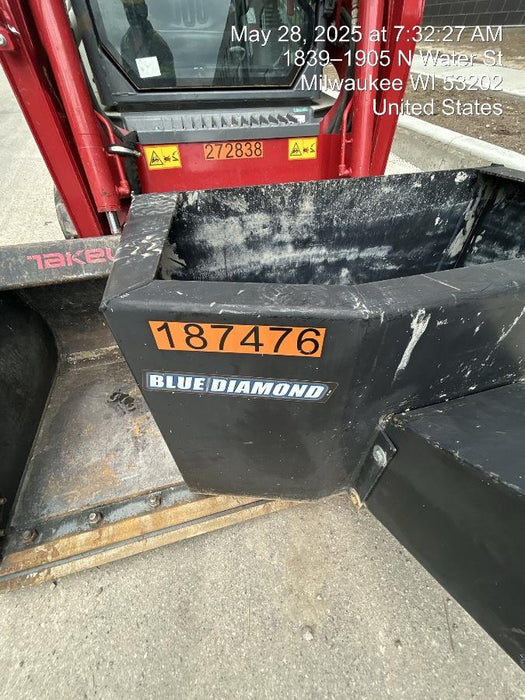 2021 BLUE DIAMOND 1/2 yd Concrete Bucket - Blue Diamond