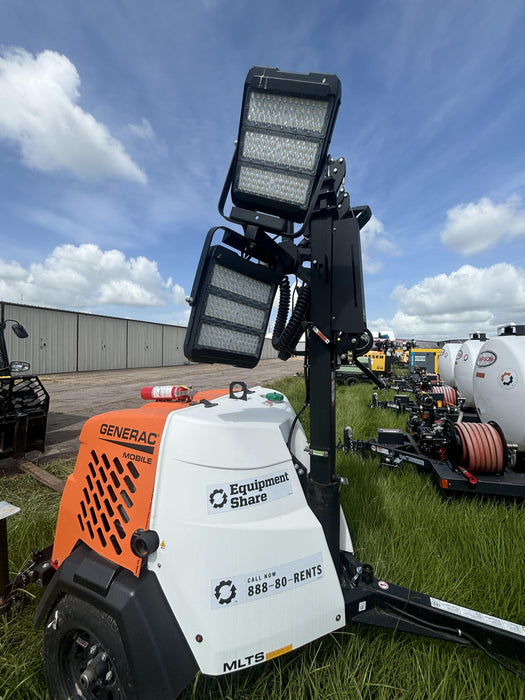 2024 Generac MLT2 Diesel, Flex Switch 120V Input, Powerzone Controller, 
(4) 320W LED Lights, 4kW Generator, 39.9 Gal Fuel Tank, 2" Ball, T3