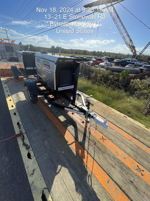 2024 Lincoln Electric LE400 Kubota V1505, Trlr, Cable Rack, Light Kit, ES Decals, T3