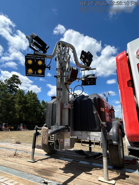 2024 Wanco WLTT-4MM4K Diesel, Deep Sea Controller, Shore Power Plug, Auto Start, (4) 350W LED Floodlights, 4kW Generator, 60 Gal Fuel Tank, 2" Ball, T3