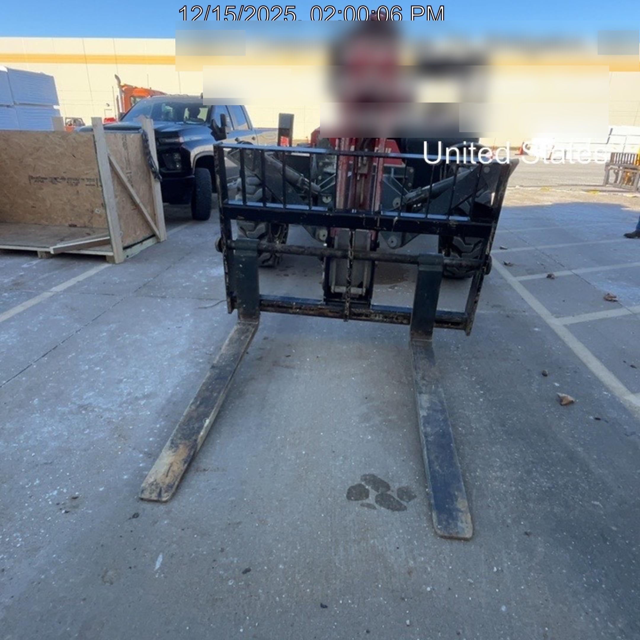 2019 Manitou MTA10055 Manitou MTA10055 - 120 HP T4, Canopy, Worklights/Strobe, Beacon, 66" Carriage, 60" Forks, Solid Tires, Lift Hook, Aux Hydraulics