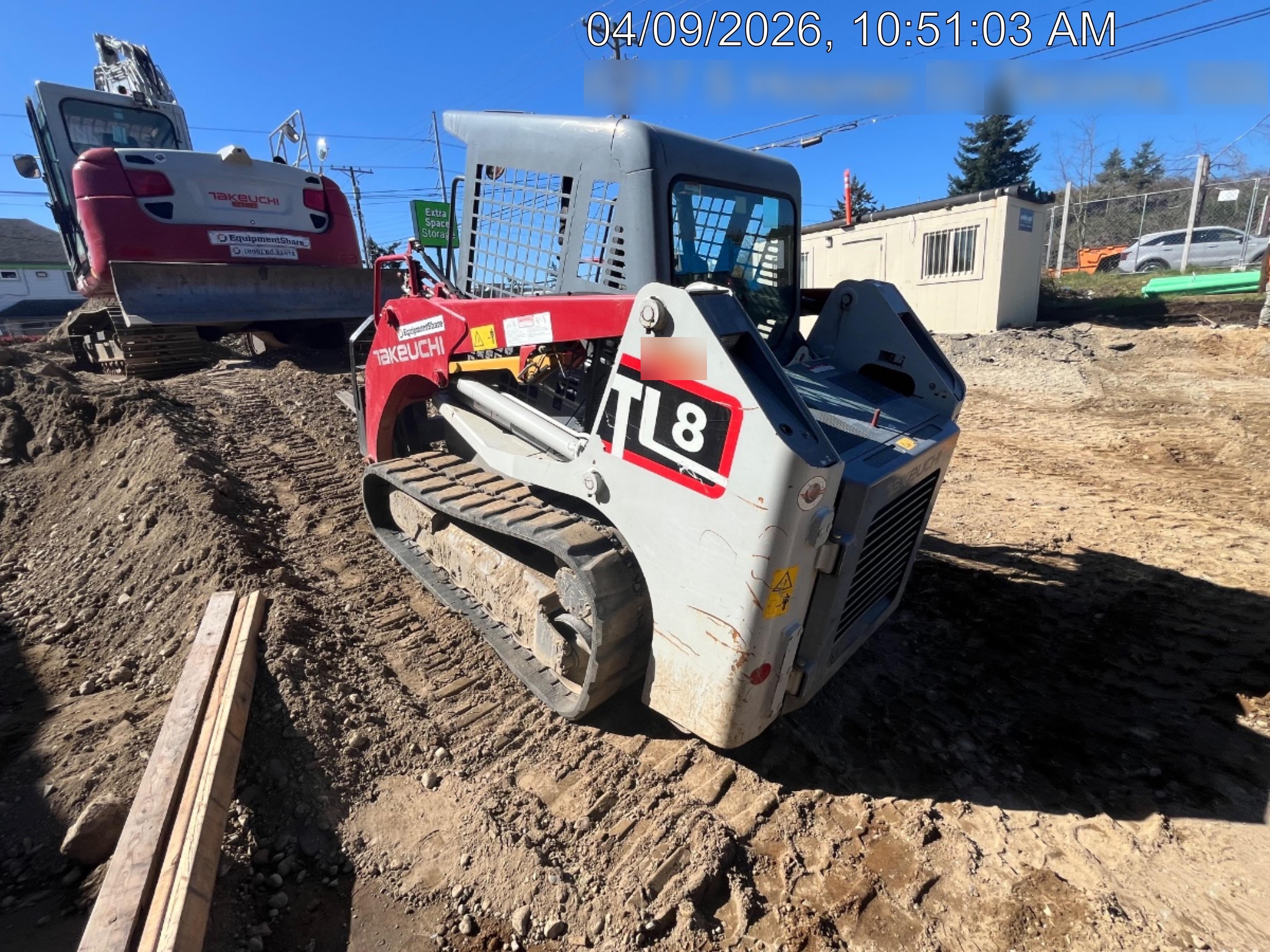 2019 TAKEUCHI TL8W