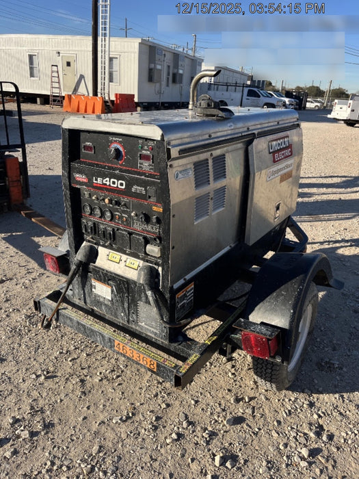 2024 Lincoln Electric LE400 Kubota V1505, Trlr, Cable Rack, Light Kit, ES Decals, T3