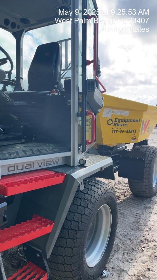 2025 WACKER NEUSON DV605 Cab Turf Tires