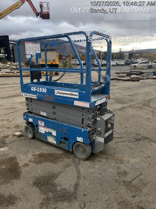 2020 Genie GS-1930 Fixed rails with chain entry gate - Pre A92.20