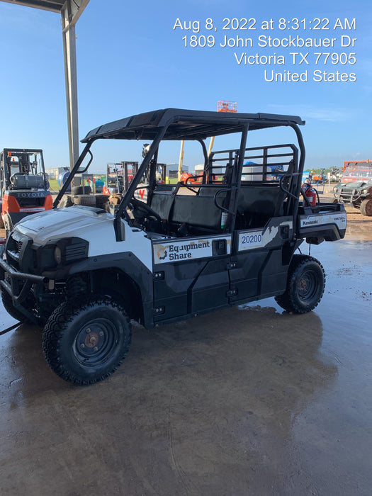 2018 Kawasaki Mule PRO-DXT Kawasaki Mule 4x4 Diesel UTV w/Hard Top, Windshield, Beacon, Backup Alarm, ES Keypad/Hardware Installed