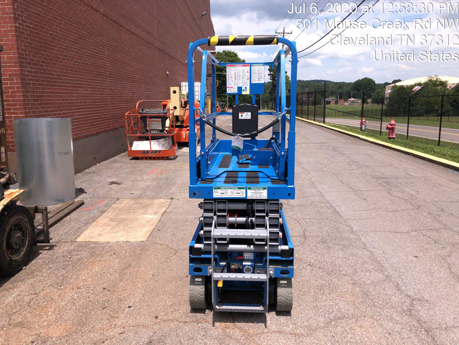 2020 Genie GS-1930 Fixed rails with chain entry gate - Pre A92.20