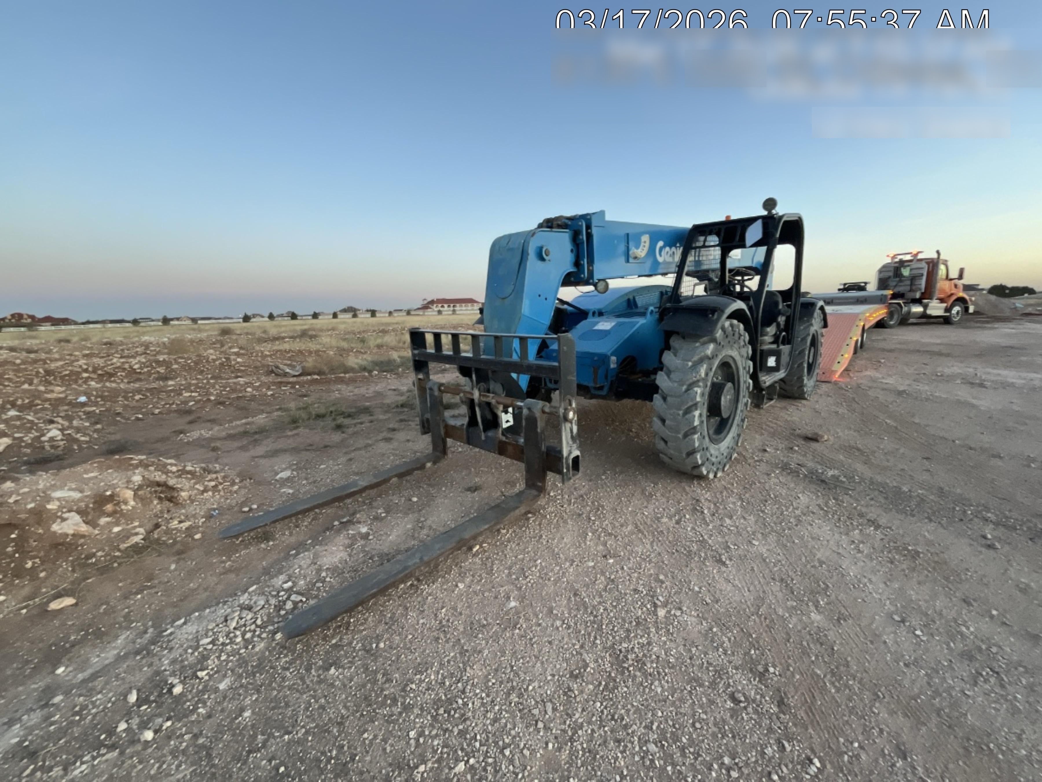 2017 Genie GTH-844 Genie GTH844, 60" Carriage, Solid Tires