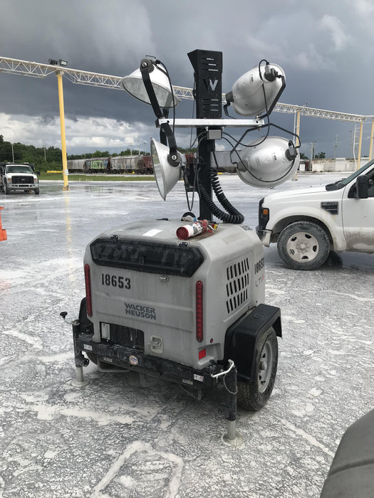 2018 Wacker Neuson LTV6L-MH Wacker Neuson LTV6L Mobile Light Tower w/Fuel Level Sensor Installed