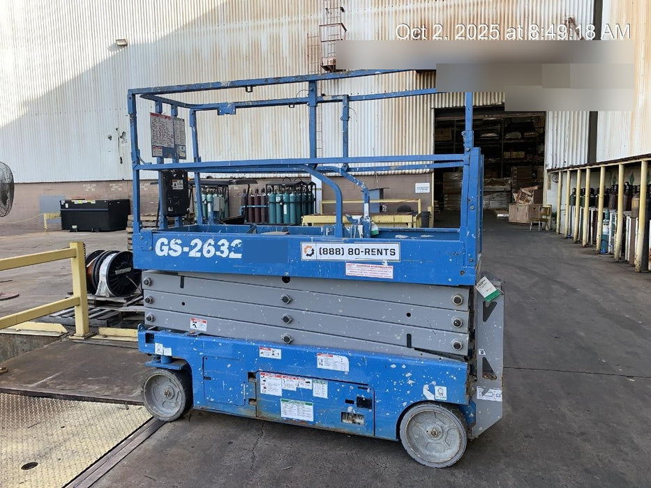 2018 Genie GS-2632 Genie GS-2632 Scissor Lift w/Standard Options