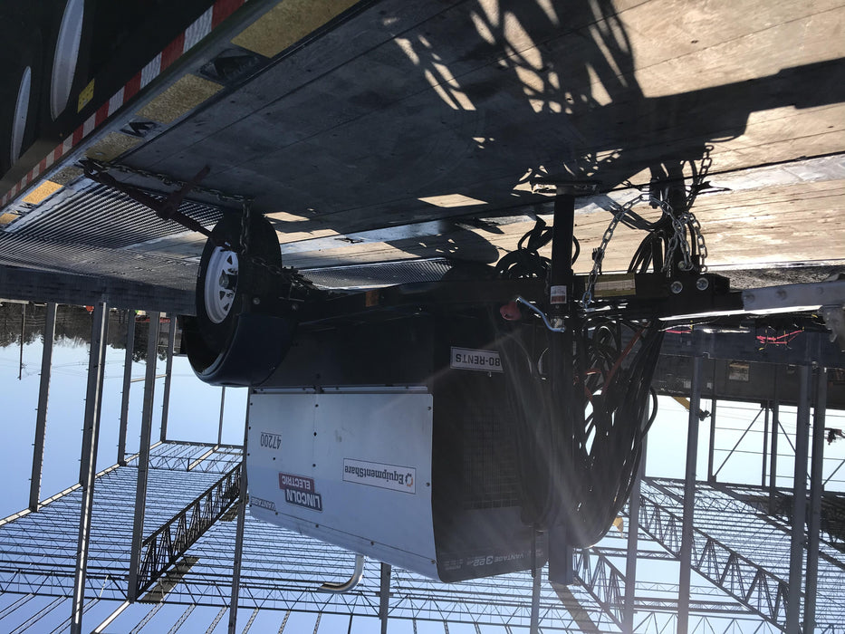 2019 Lincoln Electric Vantage 322 Ready-Pak 3, Two Wheel Trailer, Fender and Light Kit, Cable Rack