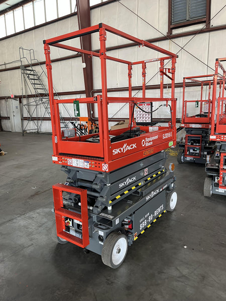 2024 Skyjack SJ3219 Electric Drive, Sld NM Tires, DBcns, RFRails, Power to Platform, T3 + Access Control