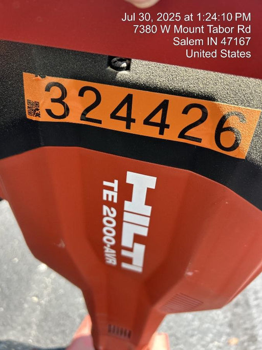 2023 HILTI TE 2000-AVR