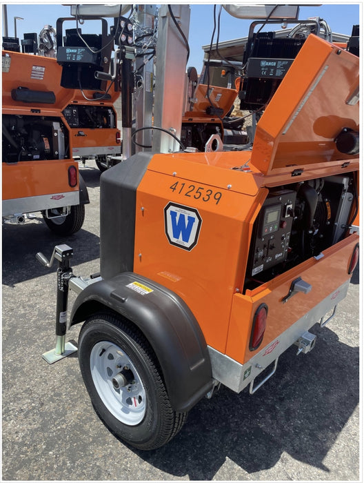 2024 Wanco WLTT-4MM4K Diesel, Deep Sea Controller, Shore Power Plug, Auto Start, (4) 350W LED Floodlights, 4kW Generator, 60 Gal Fuel Tank, 2" Ball, T3