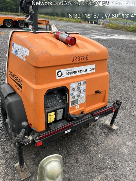 2023 Generac MLT2 Diesel, Flex Switch 120V Input, Powerzone Controller, (4) 320W LED Lights, 4kW Generator, 39.9 Gal Fuel Tank, 2" Ball, T3