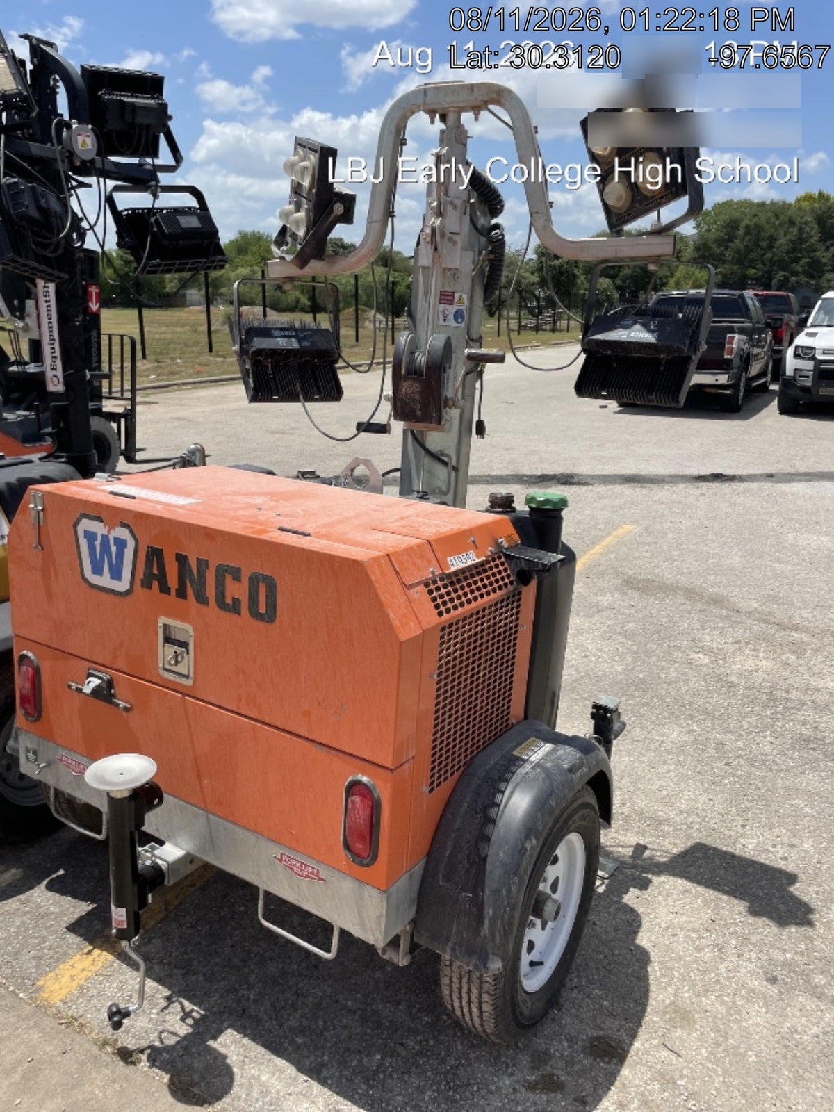 2024 Wanco WLTT-4MM4K Diesel, Deep Sea Controller, Shore Power Plug, Auto Start, (4) 350W LED Floodlights, 4kW Generator, 60 Gal Fuel Tank, 2" Ball, T3