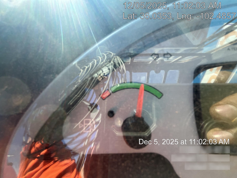 2018 Genie GTH-1056 Genie GTH-1056 w/CAB, Solid Tires, Work Lights, 60" carriage/forks, cab mesh, beacon