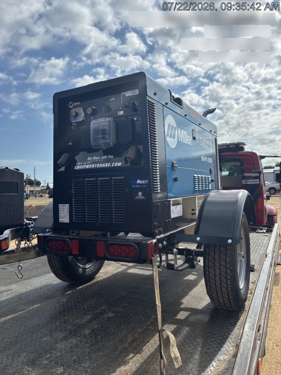 2026 MILLER ELECTRIC BIG BLUE 400