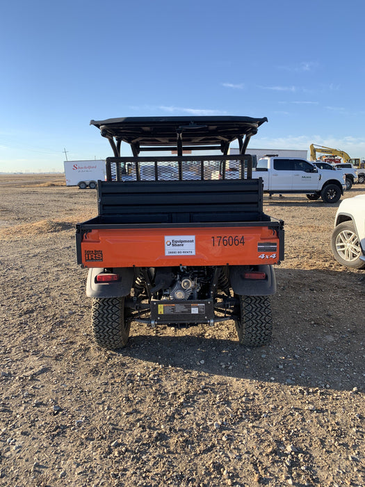 2021 Kubota RTV-X1140W-H Plastic Canopy, Windshield Acrylic Clear, LED Strobe Light, Wire Harness Kit, Back up Alarm