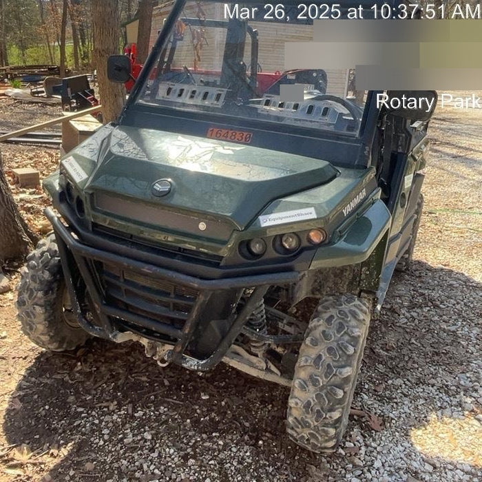 2021 Yanmar YU1000 Canopy, Steel Wheel, Poly WindShield, Beacon, Backup Alarm