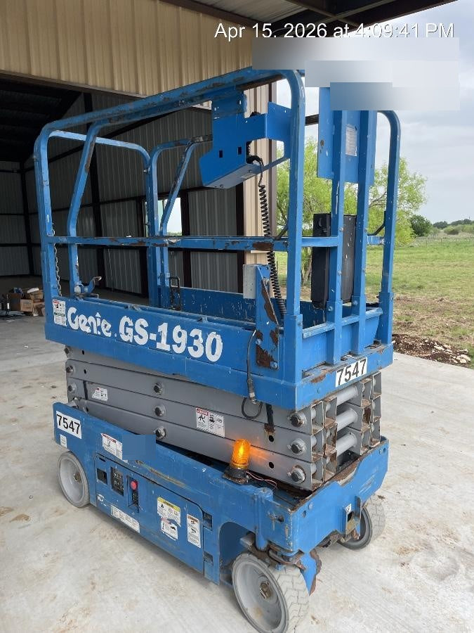 2018 GENIE GS-1930