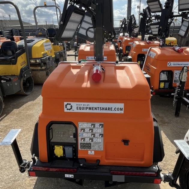 2024 Generac MLT2 Diesel, Flex Switch 120V Input, Powerzone Controller, 
(4) 320W LED Lights, 4kW Generator, 39.9 Gal Fuel Tank, 2" Ball, T3