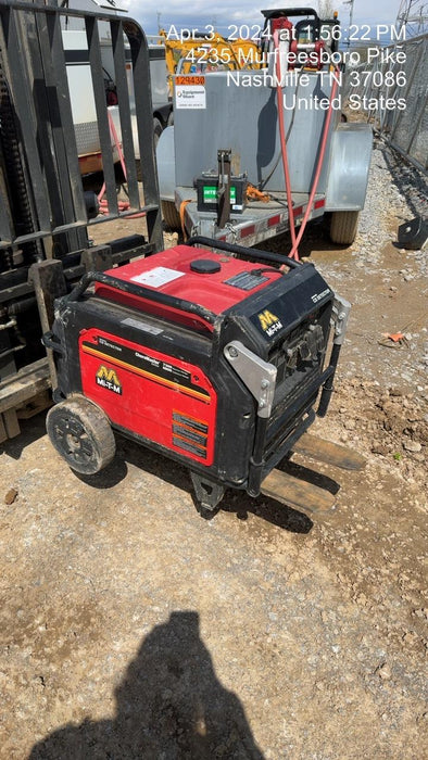 2022 Mi-T-M GEN-8000-IMM1E 7300W, (2) 120V Outlets, GFCI, Inverter