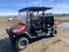 2022 Kubota RTV-X1140W-H Plastic Canopy, Windshield Acrylic Clear, LED Strobe Light, Wire Harness Kit, Back up Alarm