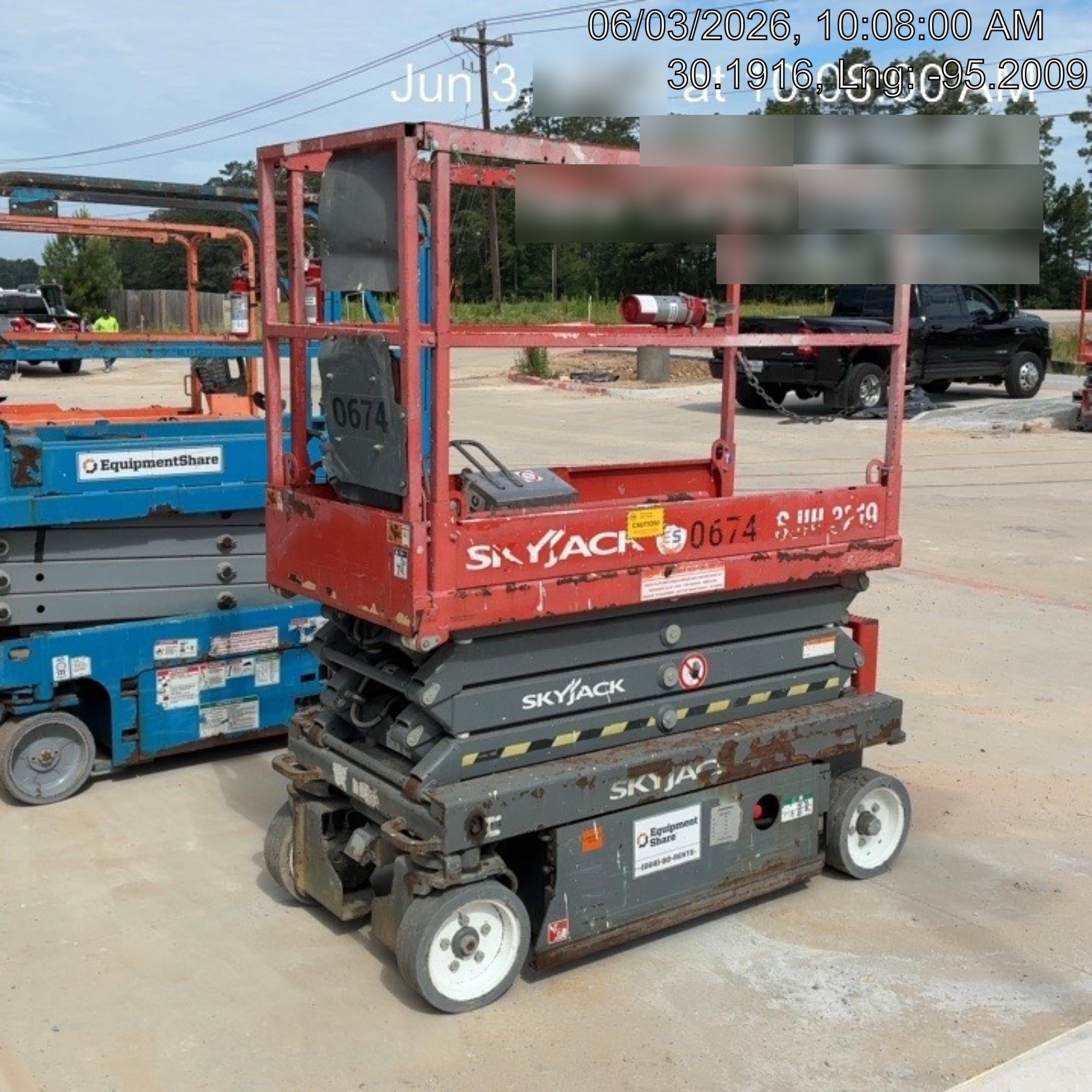 2016 SKYJACK SJIII-3219