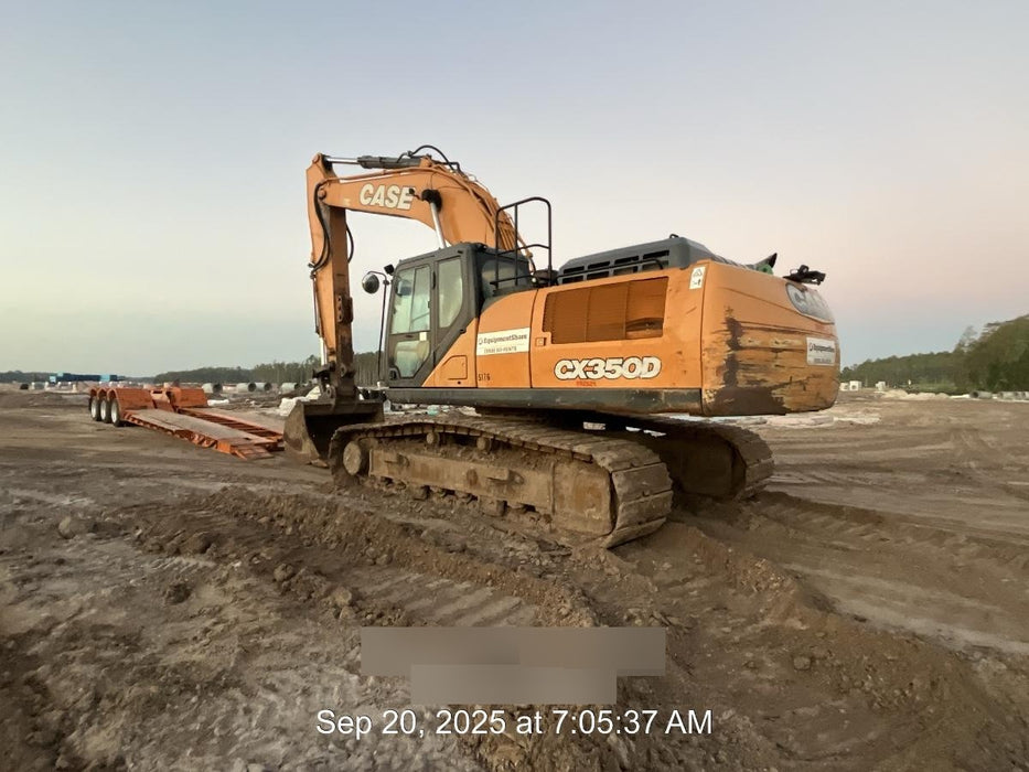 2018 CASE CX350D