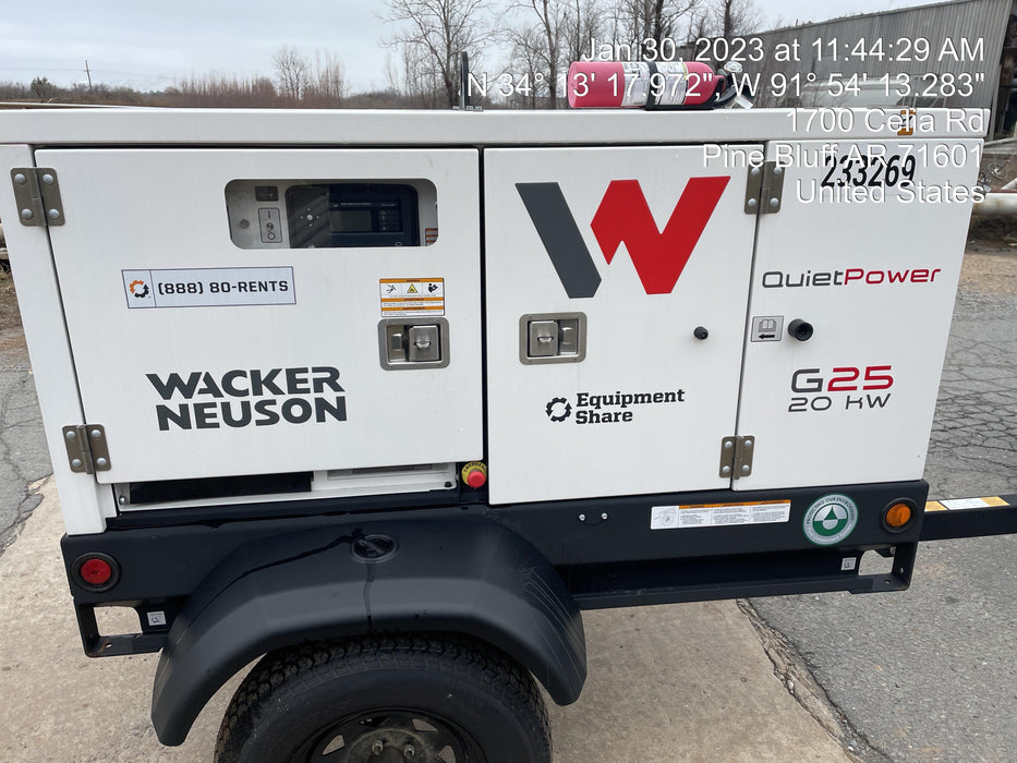 2022 WACKER NEUSON G25