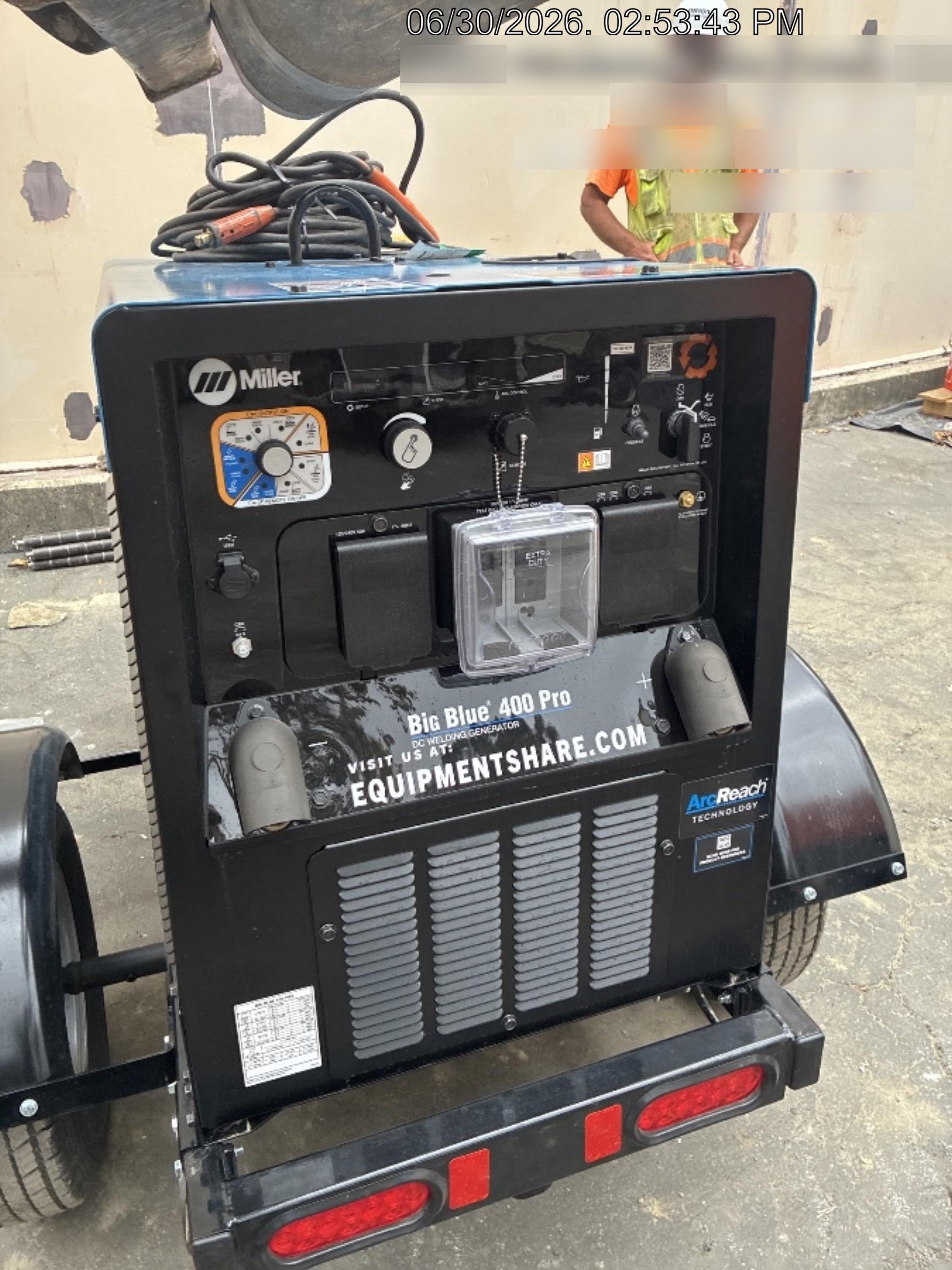 2026 MILLER ELECTRIC BIG BLUE 400