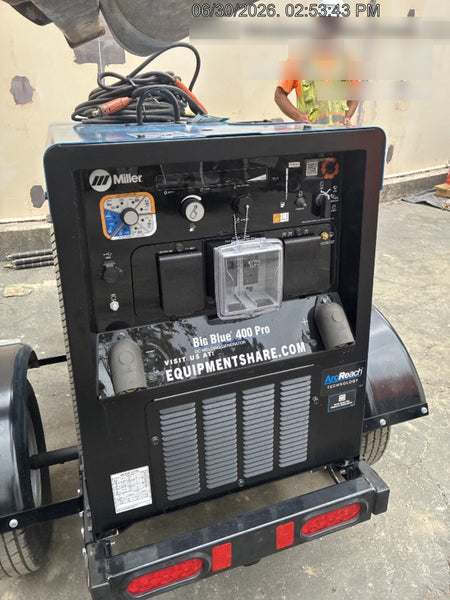 2026 MILLER ELECTRIC BIG BLUE 400