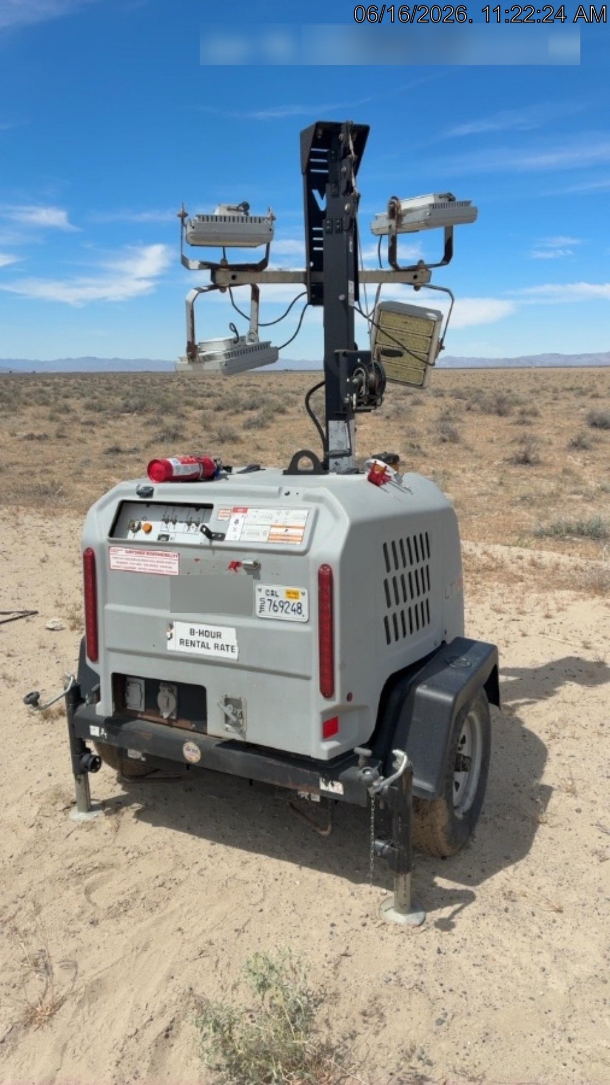 2019 Wacker Neuson LTV6K-LED LED Light Towers