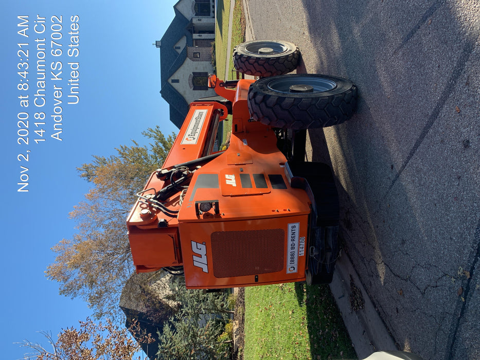 2020 Skytrak 8042 74 Hp, FF Tires, Work Lights, Beacon, Aux Hydraulics, Back up Alarm, Lifting Eye, ES Decals