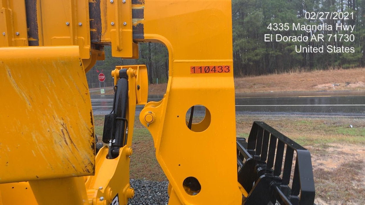 2020 JCB 510-56 Canopy, Solid Tires, Work Lights, Beacon, Aux Hydraulics, Back up Alarm, Lifting Eye, ES Decals