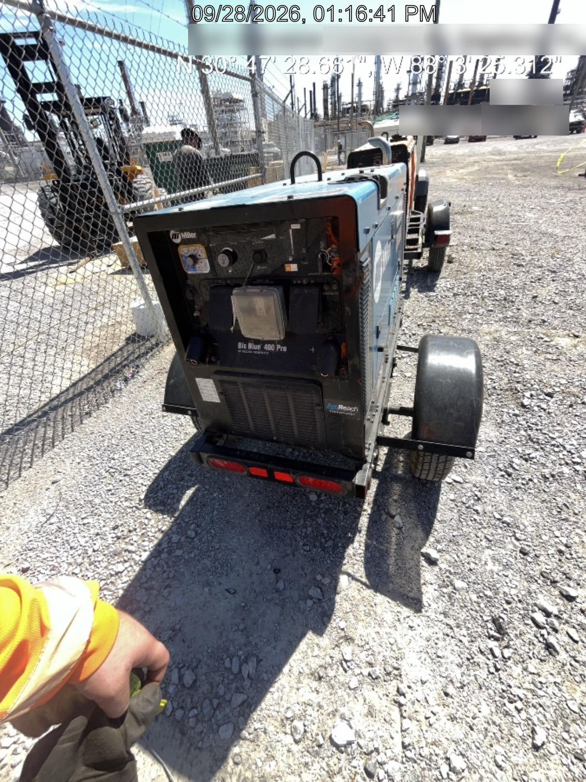 2025 MILLER ELECTRIC BIG BLUE 400