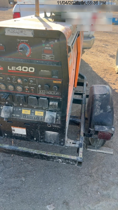 2021 Lincoln Electric Vantage 549X Ready Pak 3, ORANGE (includes trailer, cable rack, fender light kit)