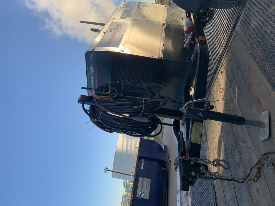 2018 Lincoln Electric Vantage 322 Lincoln Vantage 322 Welder Ready Pak 3 - Vantage 322, Trailer, Fender and light kit, Cable rack