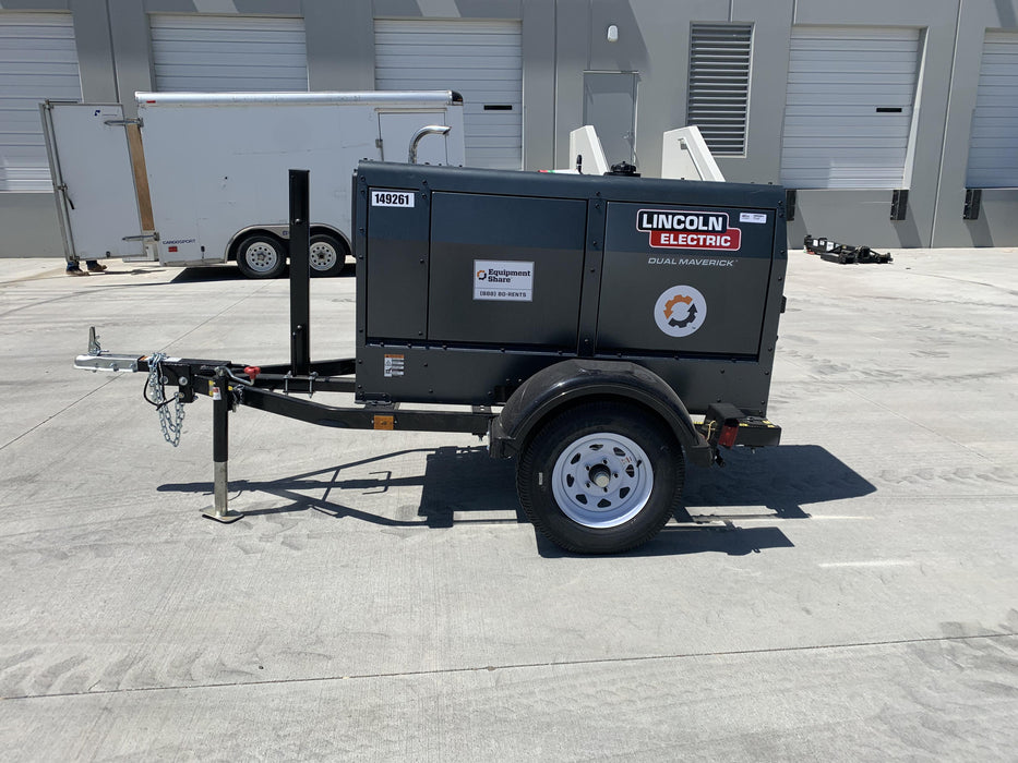 2021 Lincoln Electric Dual Maverick 200/200X Ready Pak 3 (includes trailer, cable rack, fender light kit)