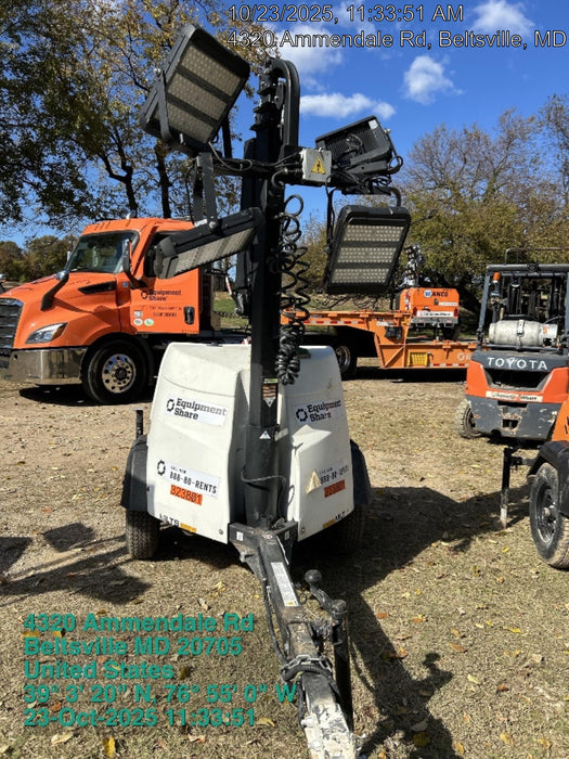 2023 Generac MLT2 Diesel, Flex Switch 120V Input, Powerzone Controller, (4) 320W LED Lights, 4kW Generator, 39.9 Gal Fuel Tank, 2" Ball, T3