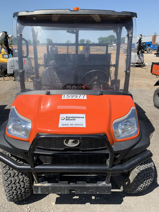 2021 Kubota RTV-X1140W-H Plastic Canopy, Windshield Acrylic Clear, LED Strobe Light, Wire Harness Kit, Back up Alarm