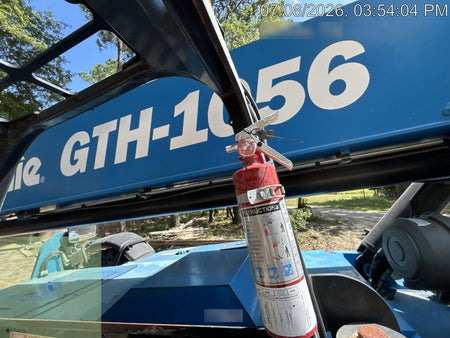 2017 Genie GTH-1056 Genie GTH1056, Solid Tires, 60" carriage, Open ROPS