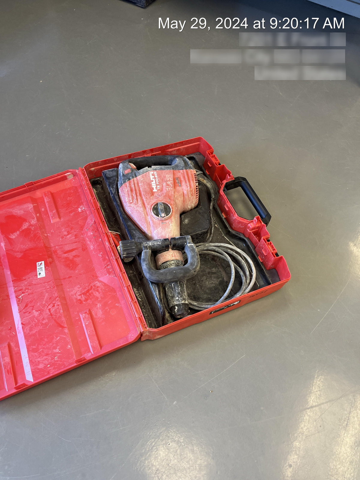 2019 HILTI TE 700-AVR