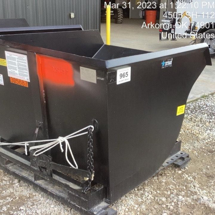 2023 STAR INDUSTRIES M-1820 - Self-Dump Hopper