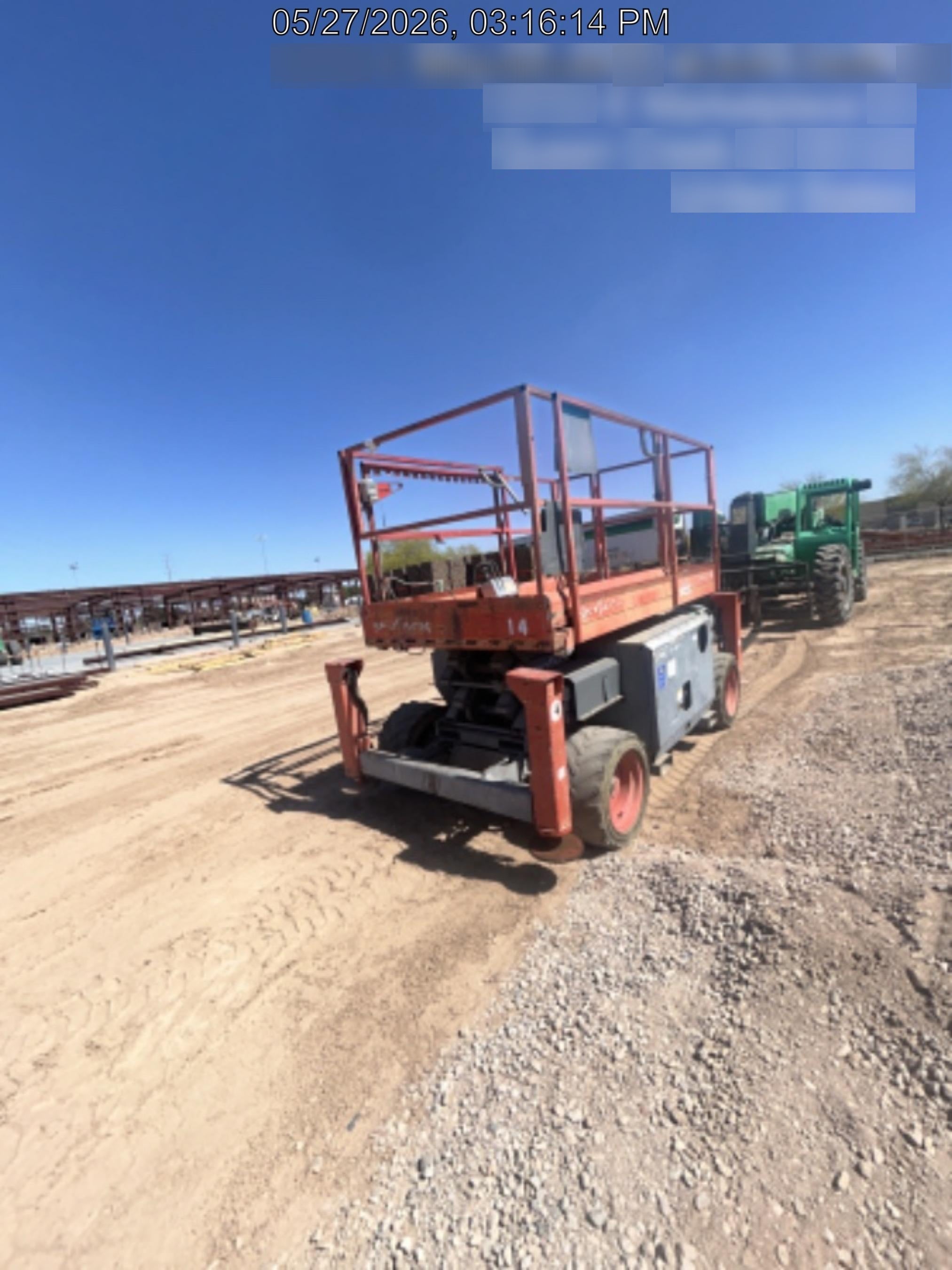 2018 Manitou MTA8044 MTA 8044 - 74 HP T4, Canopy, Worklights/Strobe, Beacon, 66" Carriage, 48" Forks, Solid Tires, Lift Hook, Aux Hydraulics
