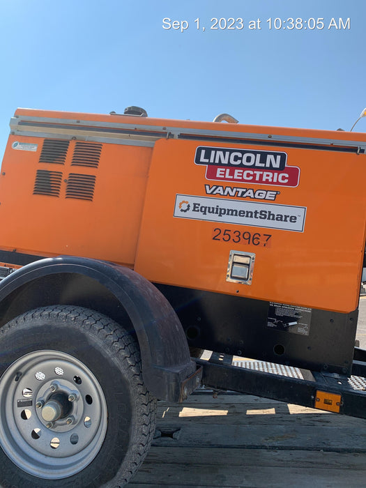 2022 Lincoln Electric LE400 Kubota V1505, Trlr, Cable Rack, Light Kit, ES Decals, T3