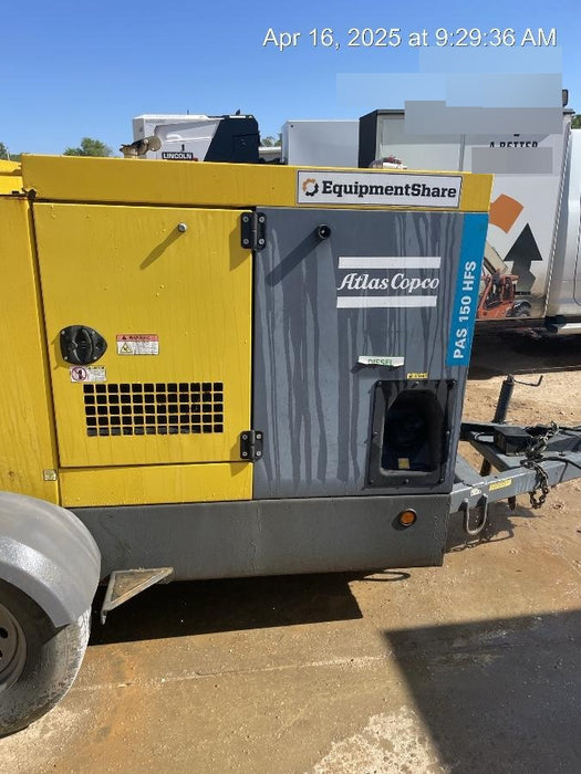 2020 ATLAS COPCO PAS 150 HF CS Enclosed