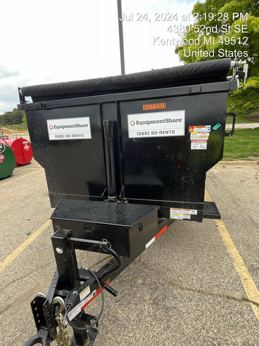 2024 TEXAS PRIDE TRAILERS DT714416KBP